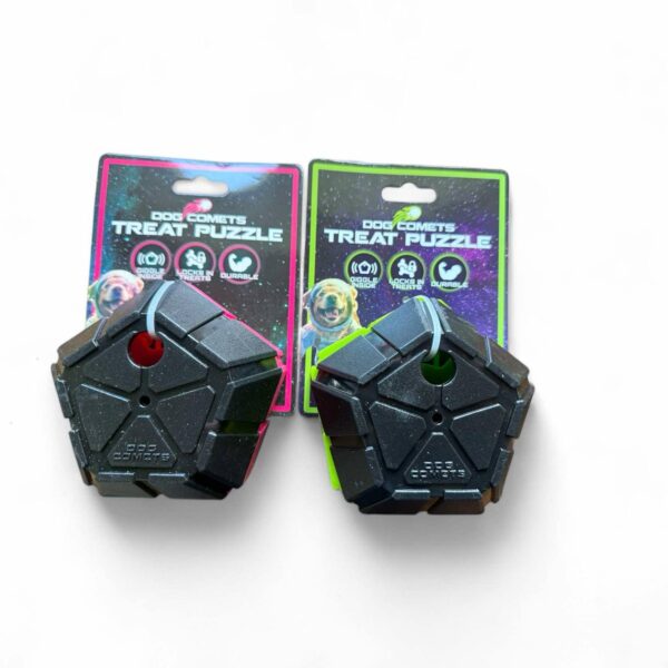 Dog Comets treat puzzle