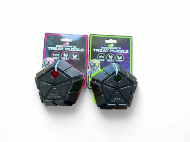 Dog Comets treat puzzle