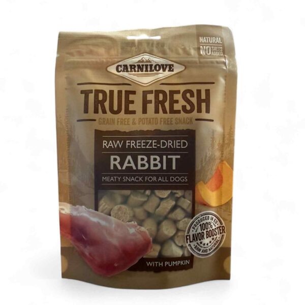 Carnilove - True Fresh Raw Freeze-Dried Rabbit (BF 09/2025)
