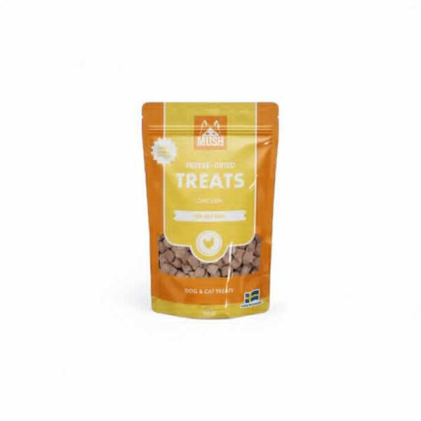 MUSH Freeze-Dried Treats - Kylling, 55g