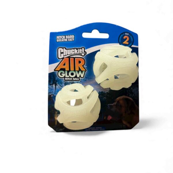 Chuckit - Air Glow Fetch Ball M (2-pack)