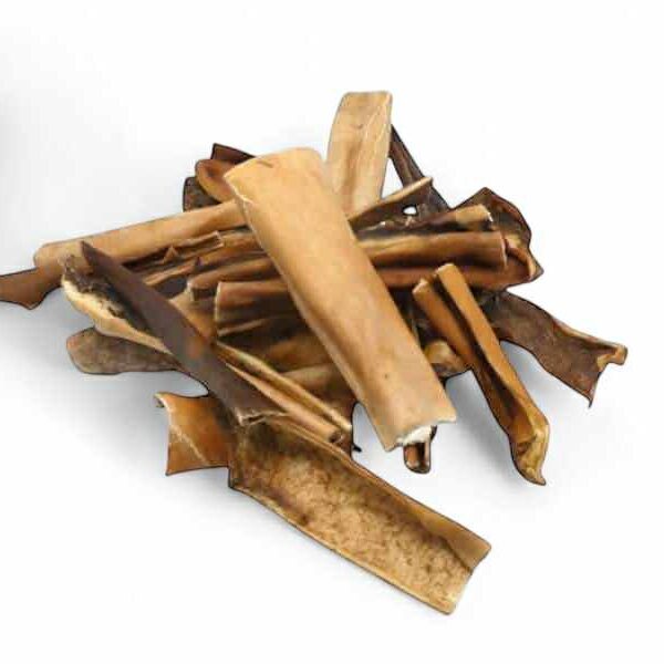 Whesco - Tørret Hestehud 10–15 cm, 500 g