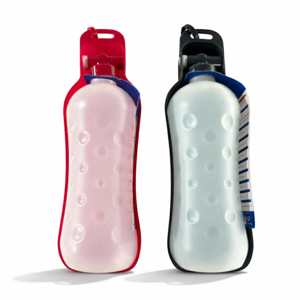 Trixie Sammenklappelig Drikkeflaske med Skål, 500 ml