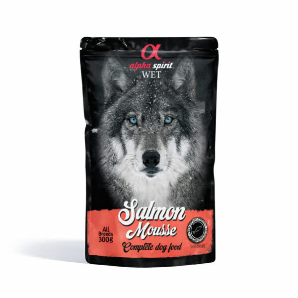 Alpha Spirit - komplet vådfoder, Laks