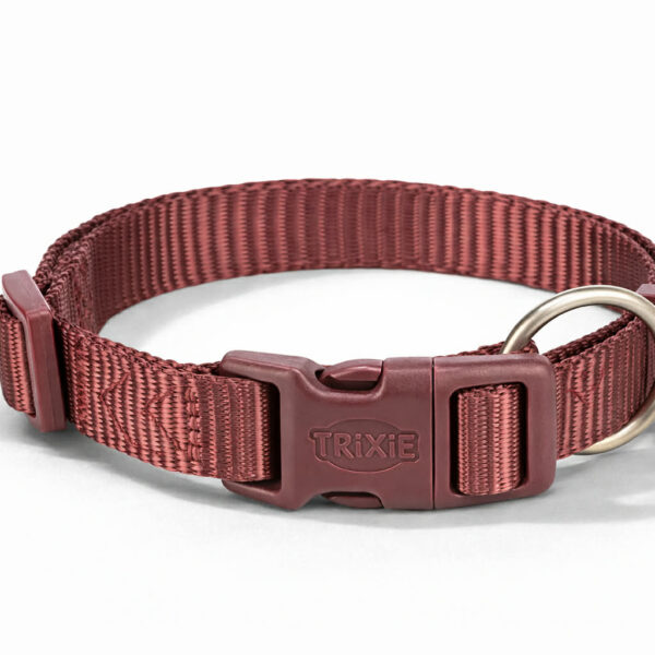 Trixie - Premium Hundehalsbånd, sangria
