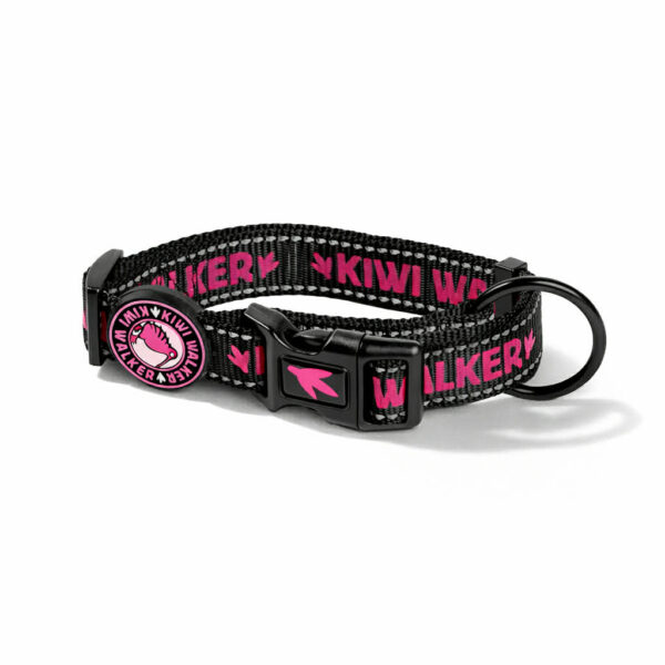 Kiwi Walker Webbing-halsbånd - Pink