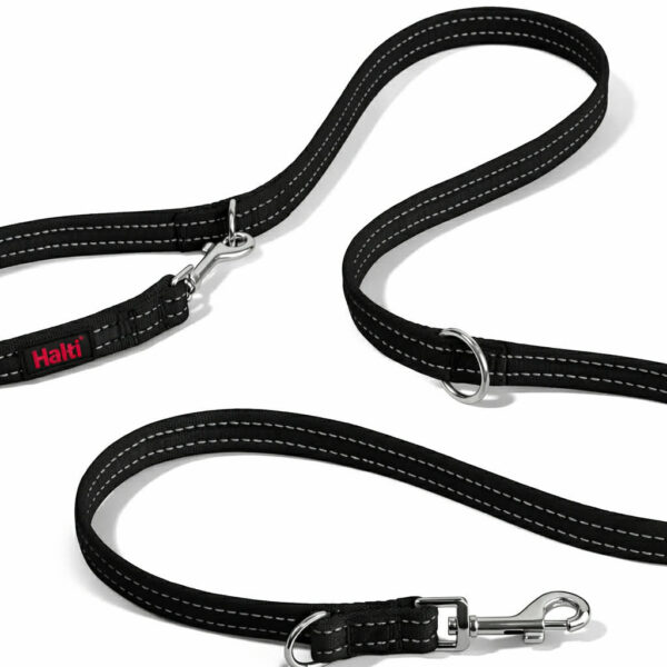 Halti træningsline sort m refleks