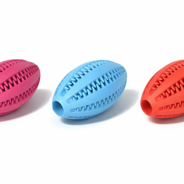 Gummi Dental Rugbybold, 11 cm
