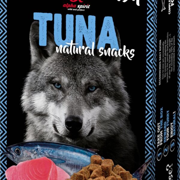 Alpha Spirit - Naturals snacks m. tun, 80g