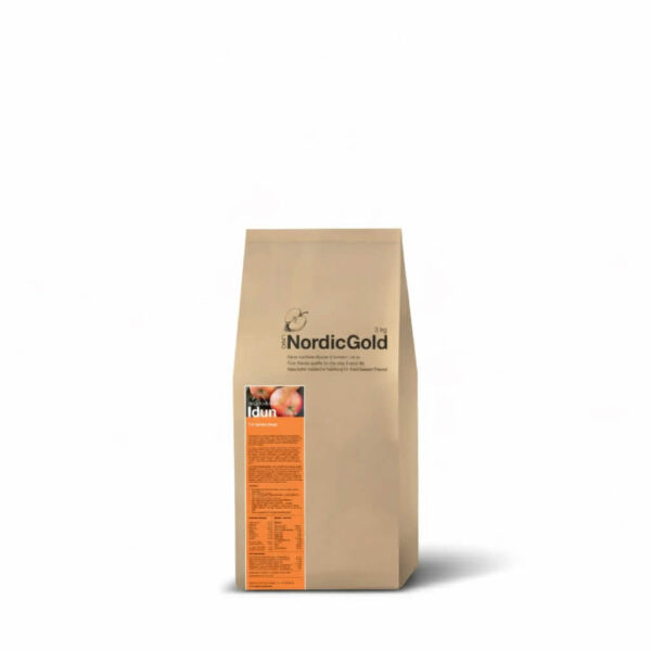 UniQ NordicGold - Idun, Glutenreduceret til voksne hunde, 10kg (Kun afhentning - sendes ikke)