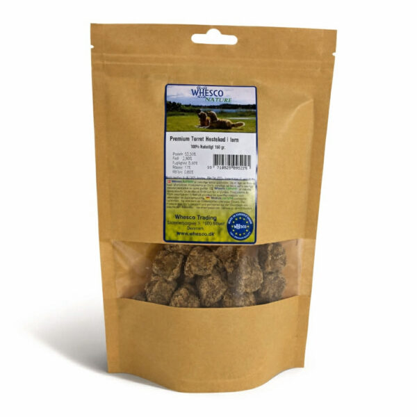 Whesco Premium – Tørret Hestekød i tern, 150g