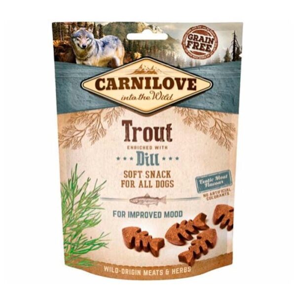 Carnilove - Soft Snack m. Ørred & Dild, 200g