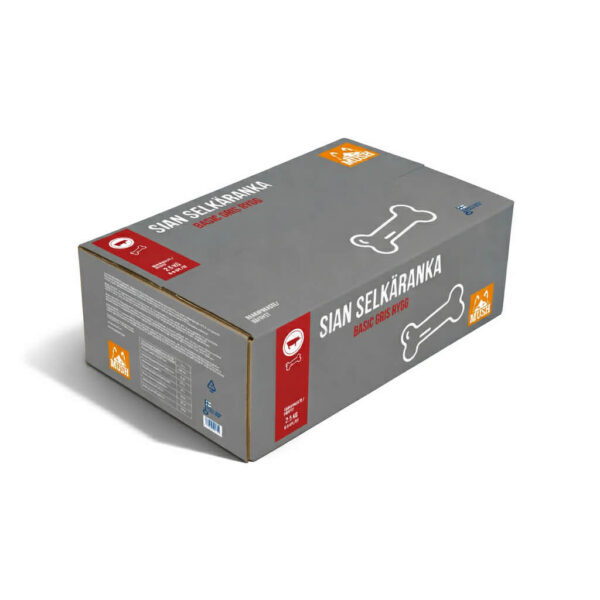 MUSH Basic - Griserygge, 2,5kg  (Kun afhentning - sendes ikke)