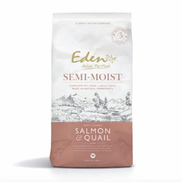 Eden - Wild Salmon & Quail Semi-Moist, 2kg