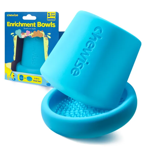 Chewise - 2-i-1 Enrichment Bowl, flere farver