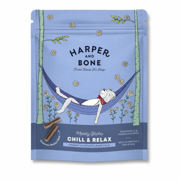 Harper & Bone - Chill and Relax Meaty Sticks, 75g