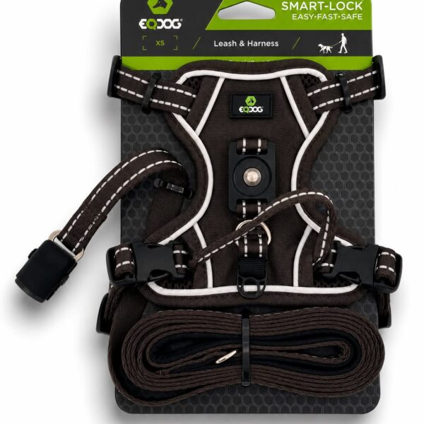 EQDOG Smart-Lock™ Sele & Line (Brun)