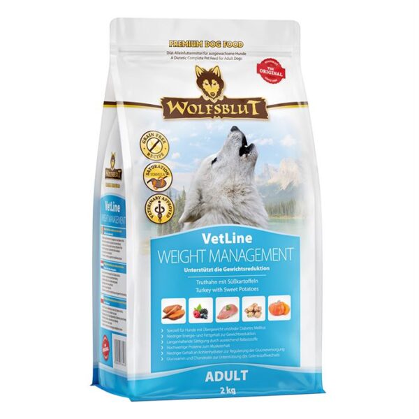 Wolfsblut - VetLine Weight Management 2 kg, Til overvægtige hunde